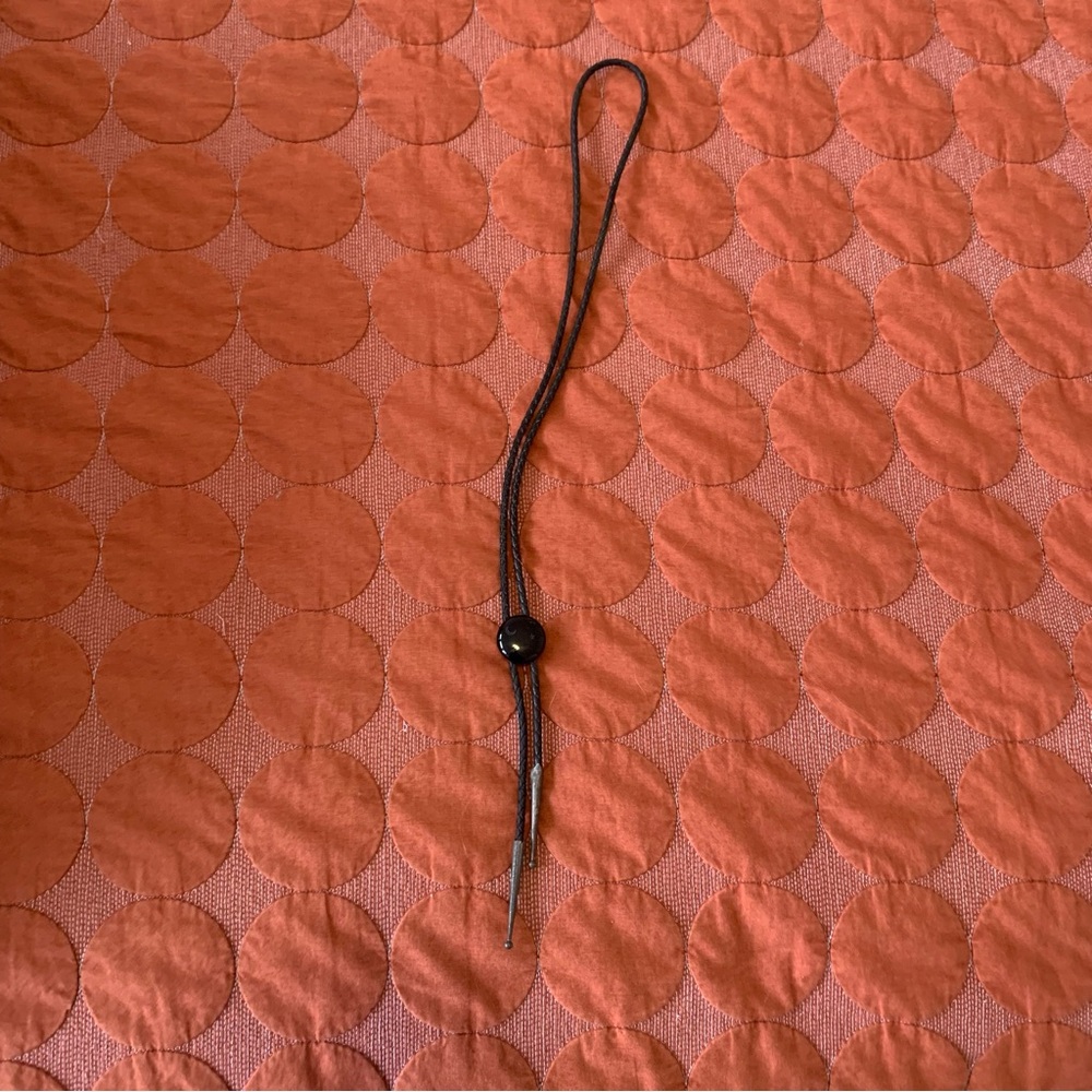 Vintage star and moon bolo tie